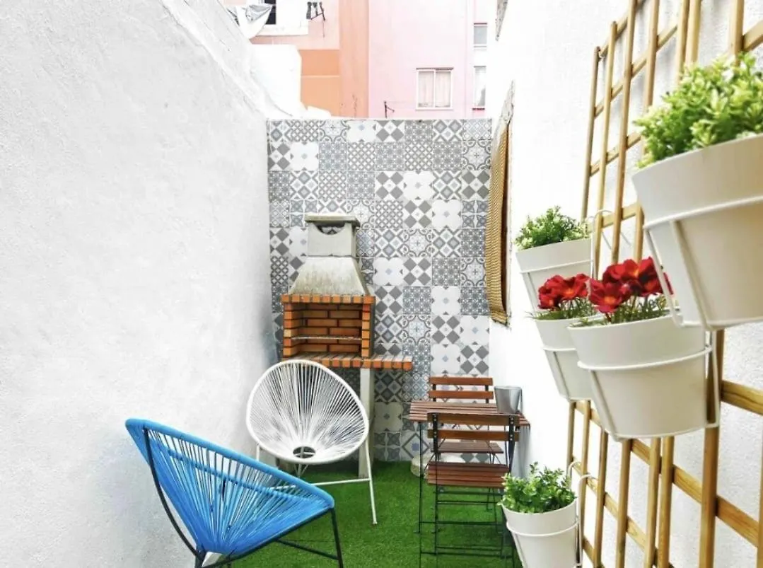 Appartement Casa Do Meio Alfama Terrace Lissabon Portugal